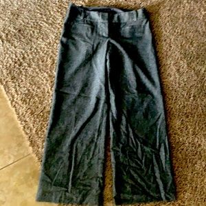 Women’s gray trousers .